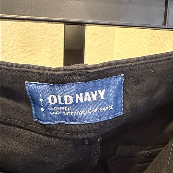Old Navy Harper Black Mid-Rise Pants - Picture 2 of 4